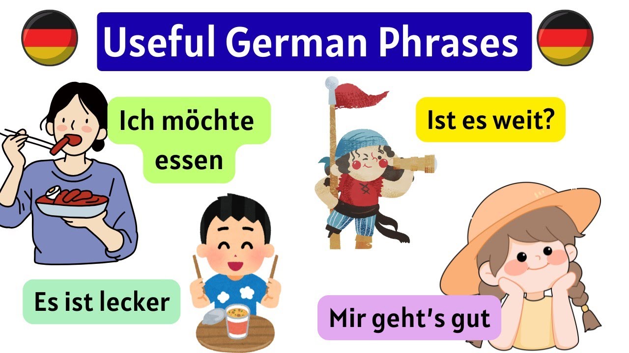 Must Know Common Phrase in German 🚀 Deutsch für Anfänger 🇩🇪