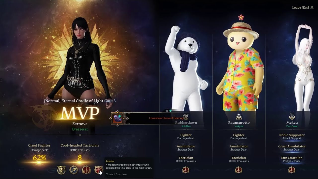 Lost Ark - 1560 Full Moon Souleater - Kayangel Normal Gate 1-3