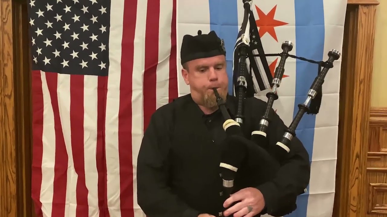Star Spangled Banner and the Patriotic Set on Bagpipes