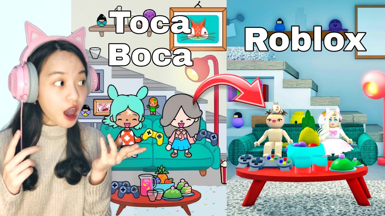 Ada Toca Boca di Roblox? Mirip Ga Yah? [Roblox Indonesia]