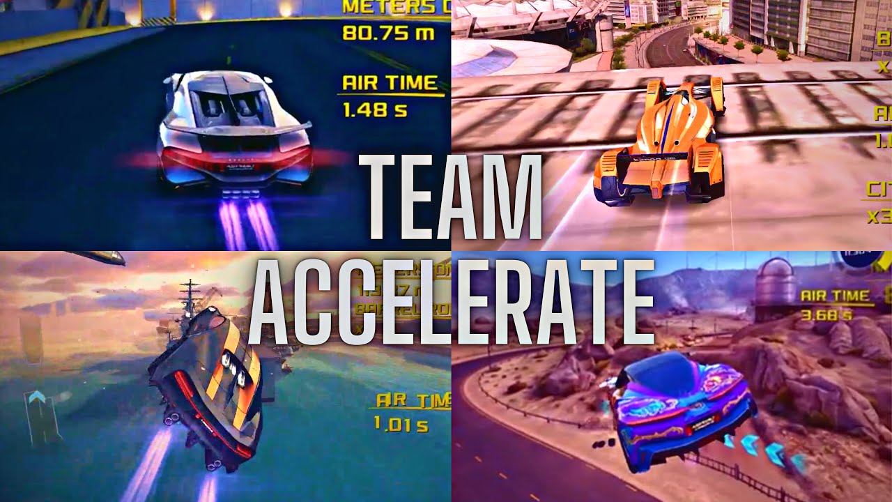 Asphalt 8 | Accelerate Team Clips Compilation