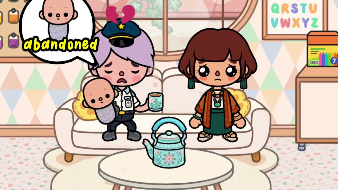 Baby Grew Up On The Train 👶🚄 Sad Story | Toca Life World | Toca Boca