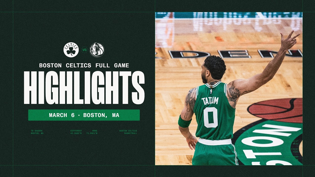 Jayson Tatum and the Boston Celtics take down the Dallas Mavericks 120-110 | Extended Highlights