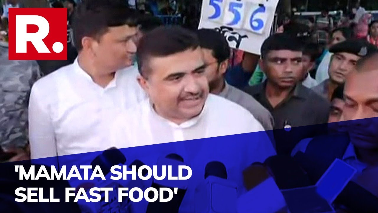 Suvendu Adhikari Joins Job seekers' Protest in West Bengal, Targets Mamata Banerjee Over Jobs Scam