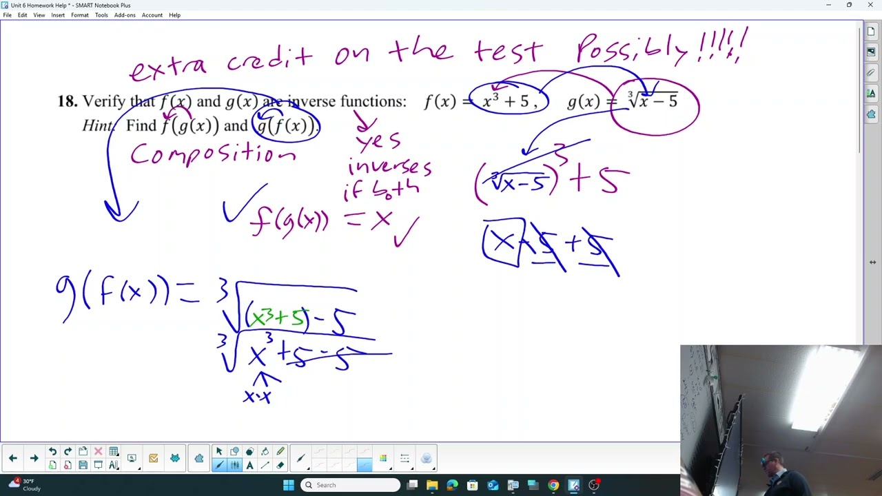 Math III Homework 6.4 Video Part 2