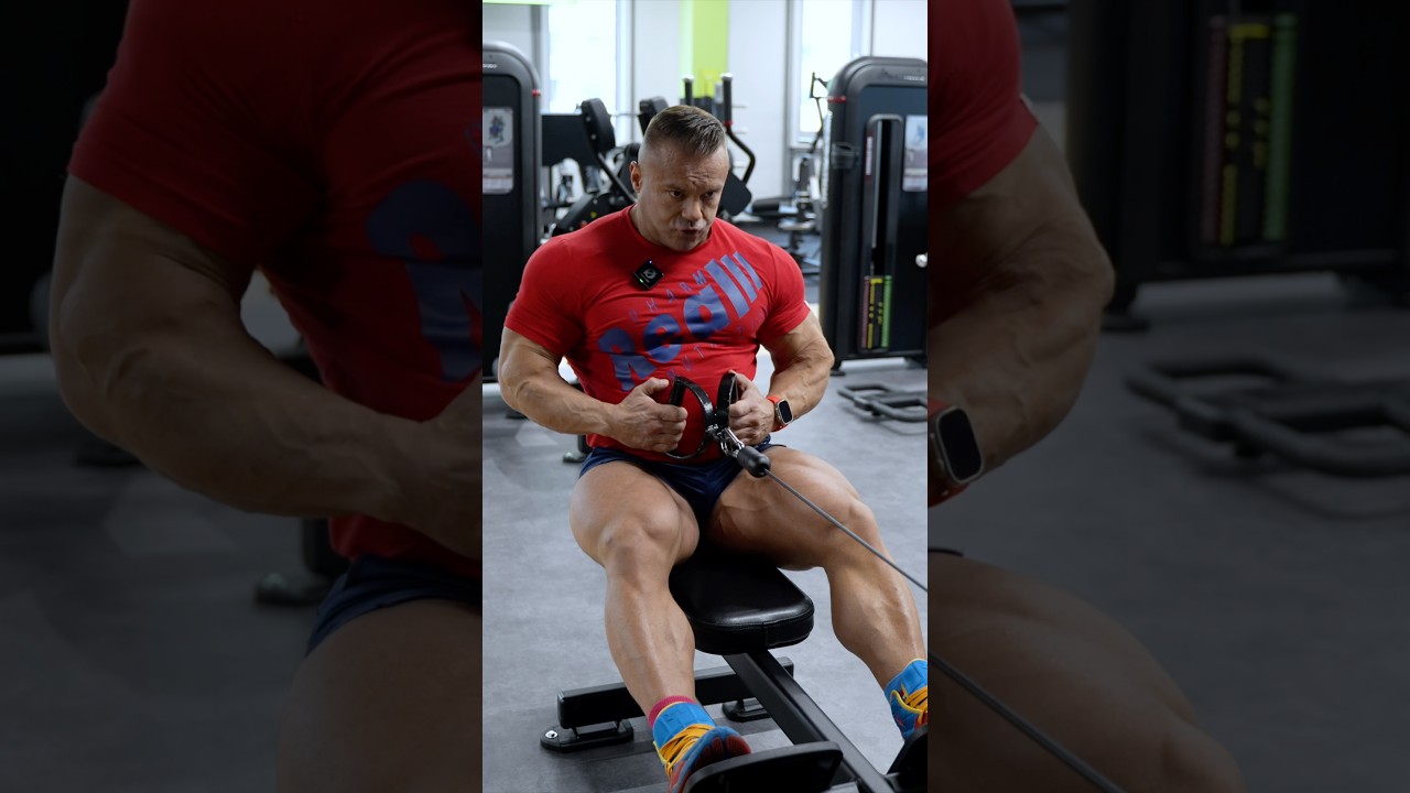 WIOSŁOWANIE NA WYCIĄGU DOLNYM odc. 12 #trening #siłownia #tr&oacute;jb&oacute;j  #fitness #alelekkie #gym