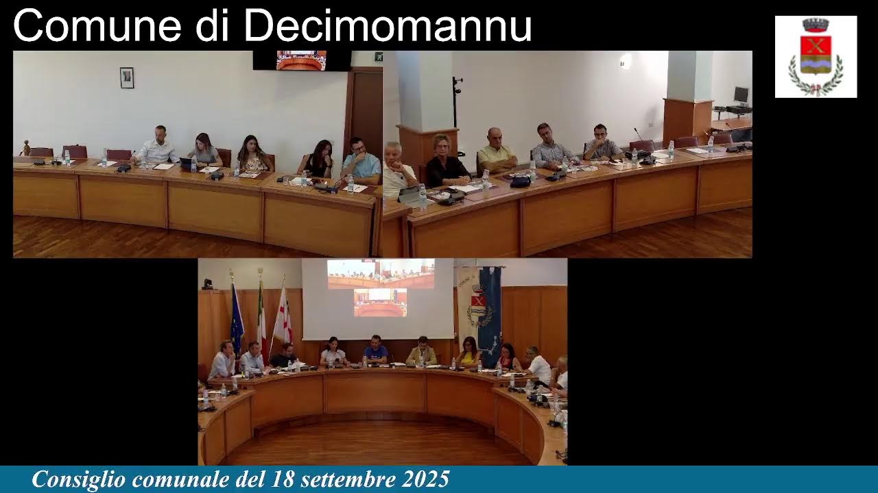 Consiglio comunale di Decimomannu