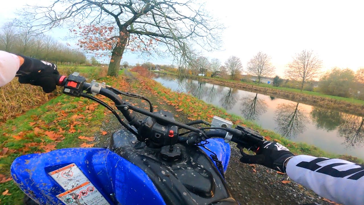 BRUTAL 700 RAPTOR : J'ENVOIE MON QUAD EN ENFER ! J'AI FAILLI TOMBER DANS L'EAU ! 😱