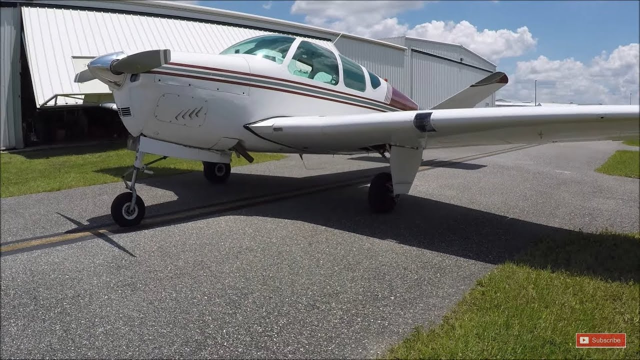 Going to Lunch With a Friend in his H35 Bonanza 1957 plane ,Florida Flight