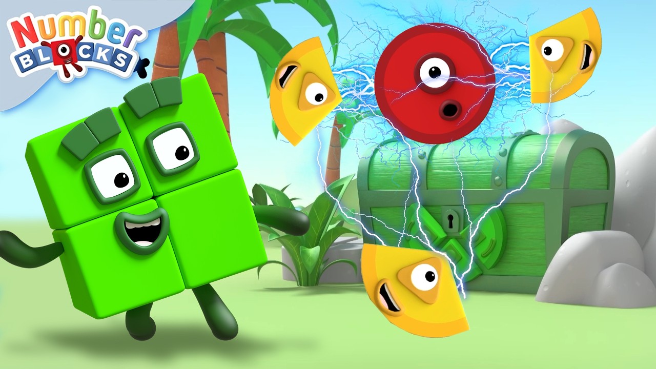 First Day of Spring Sums | Learn to Count for Kids | Number Cartoon | Numberblocks
