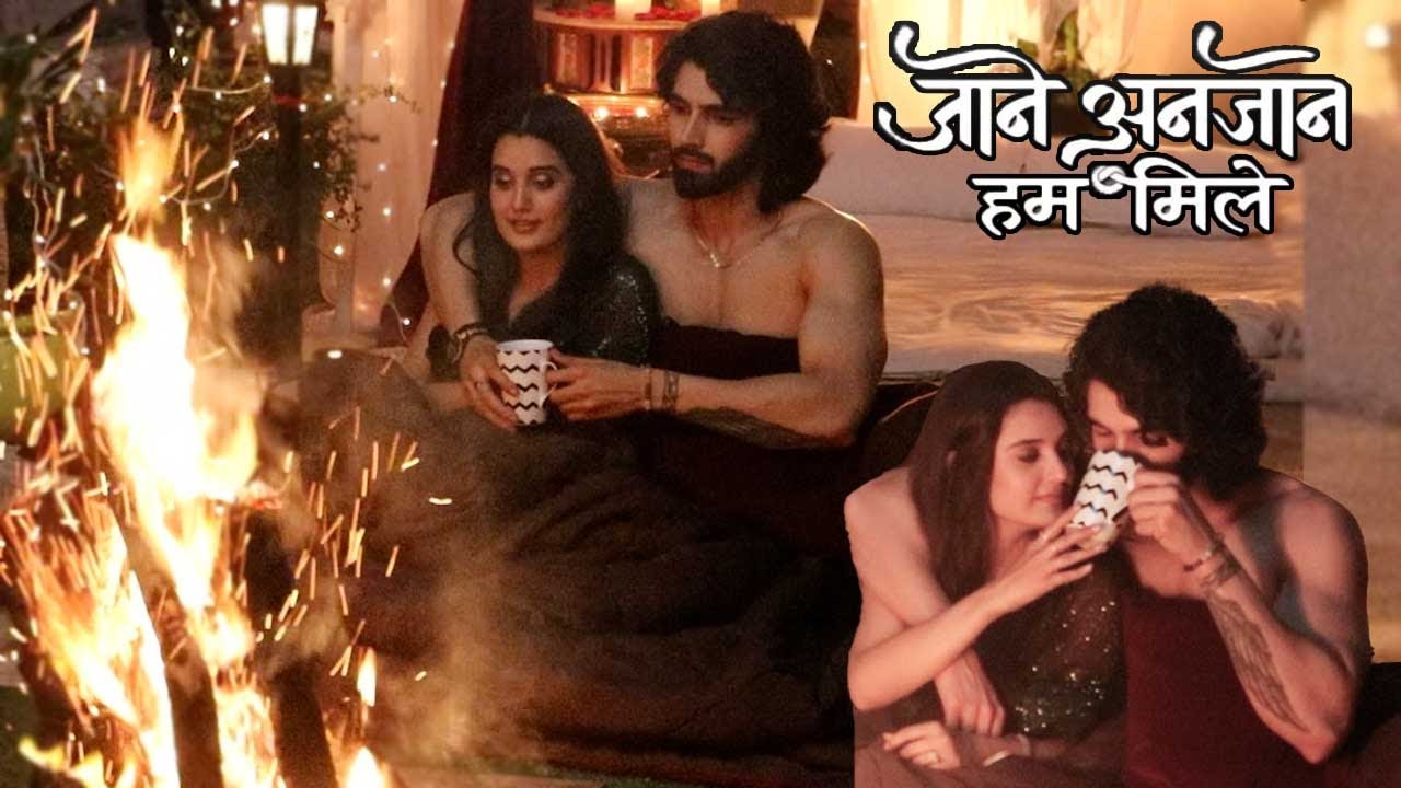 Jaane Anjaane Hum Mile |Reet और Raghav एक साथ मैं आग के आगे बैठकर पिए Coffee Romantic सीन | Zee TV