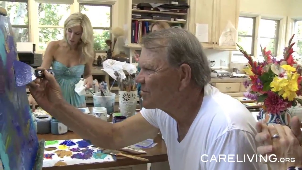 Glen Campbell Paints with Jane Seymour  - The Art Of Glen Campbell