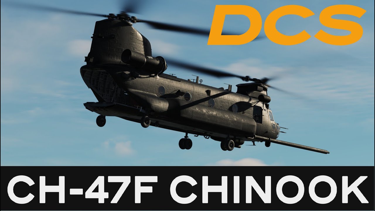 DCS World | CH-47F Chinook | Start-up Tutorial | Taxi | Quick Flight