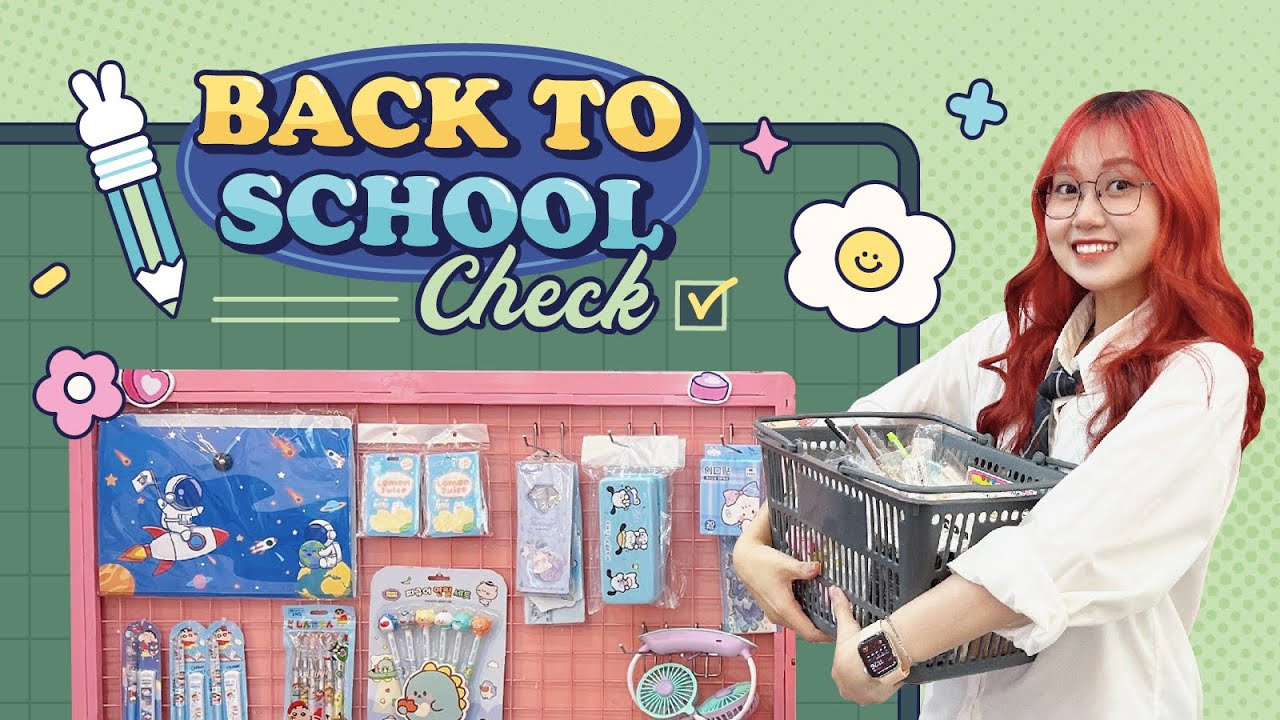 BACK TO SCHOOL CHECK 📚 | Mình đã chuẩn bị gì cho năm học mới? - Moji Channel