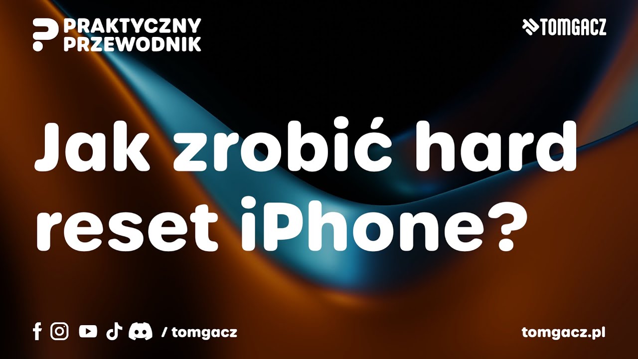 [iOS] Jak zrobić hard reset iPhone?