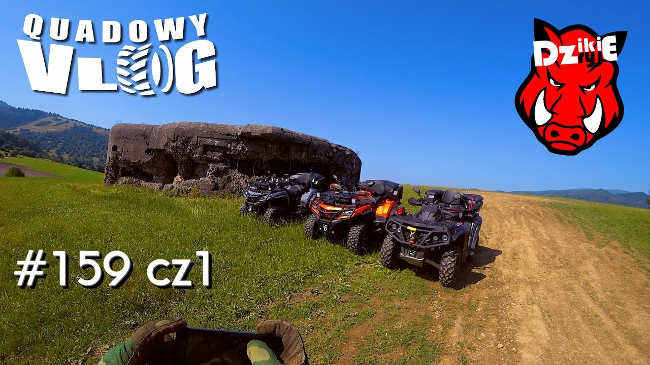 #159 cz1 - Gościnnie u ,,LEŚNY Patrol'' Beskid ŻYWIECKI, Pod Górę, Cf Moto 1000 na wakacjach