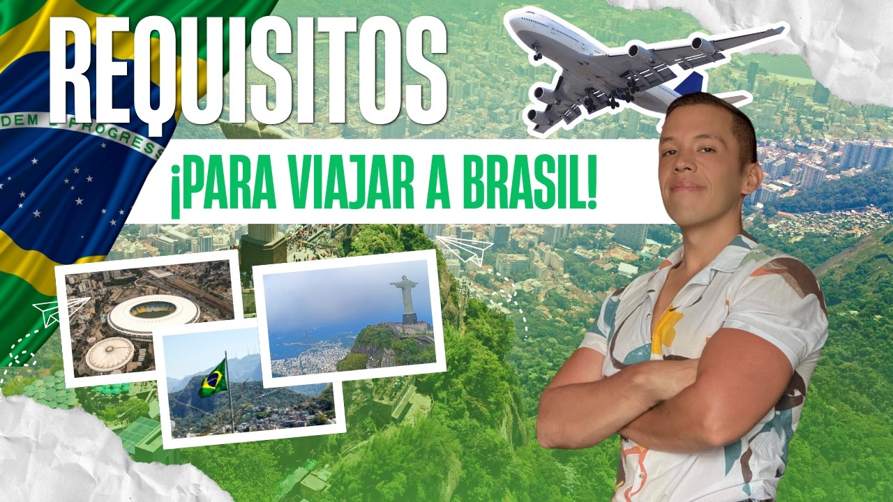 Lo que debes SABER antes de VIAJAR A BRASIL en 2026 ✈️🇧🇷 Gu&iacute;a completa paso a paso