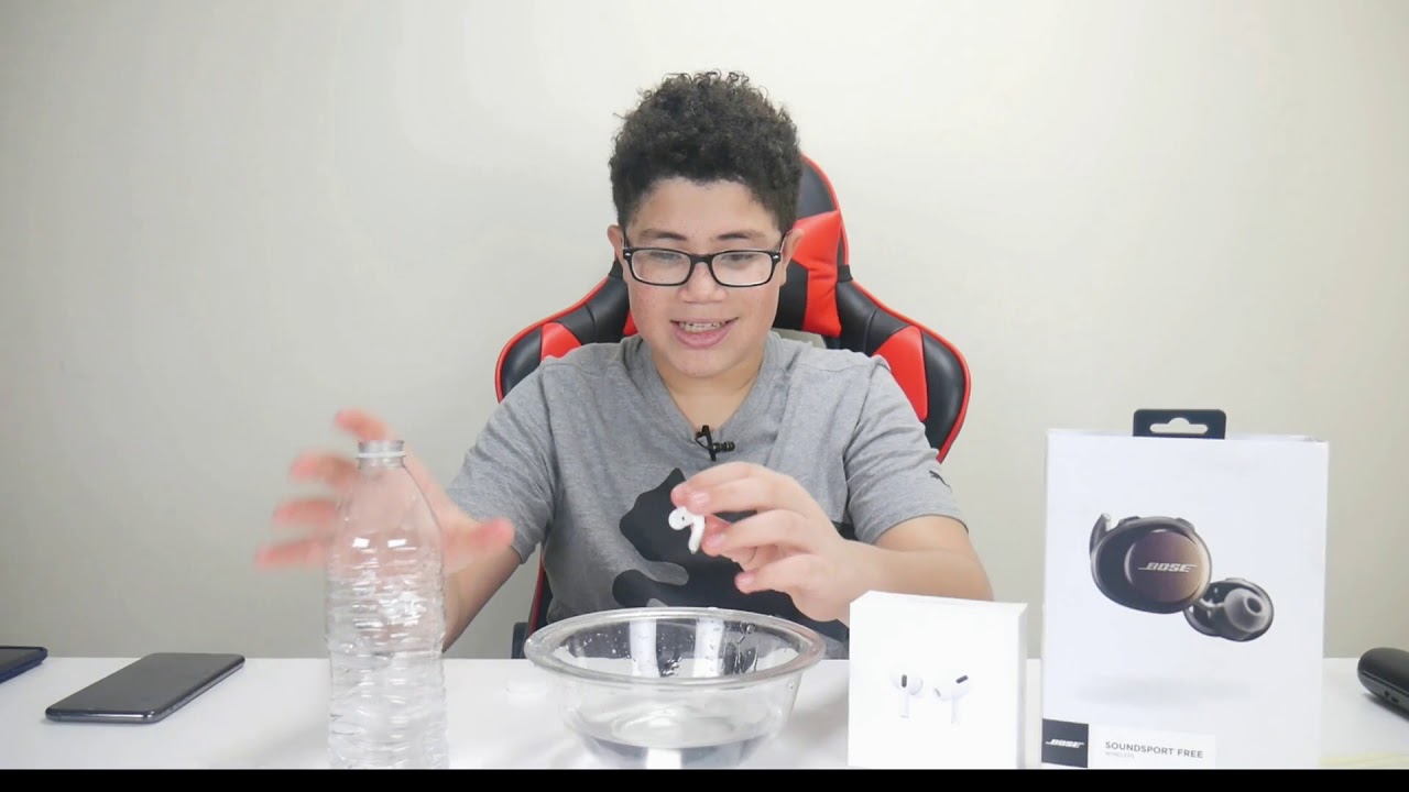 AirPods Pro VS Bose SoundSport Free Comparison