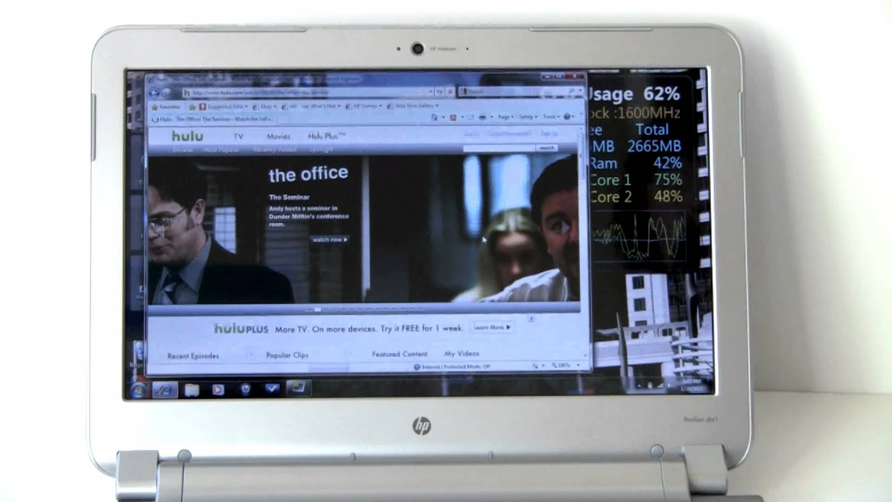 HP Pavilion dm1z Video Review