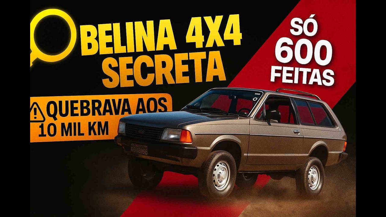 Ford Belina 4x4: O Teste da Quatro Rodas que Virou DESASTRE | 84 Dias Parados