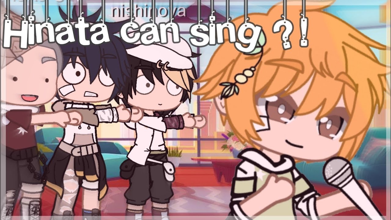 Hinata can sing ?! // haikyuu // jiaxx