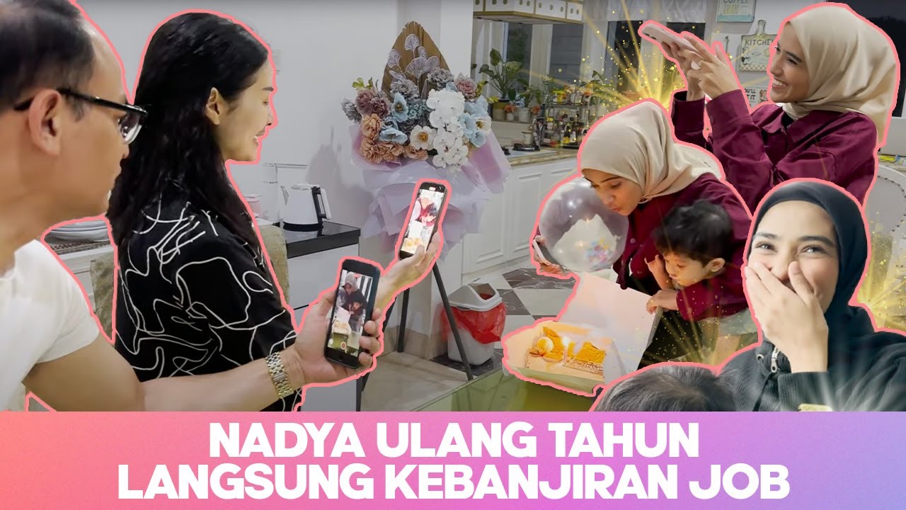 NADYA & BABY SYAKI RAYAKAN ULANG TAHUN DI RUMAH ISDA FAMILY