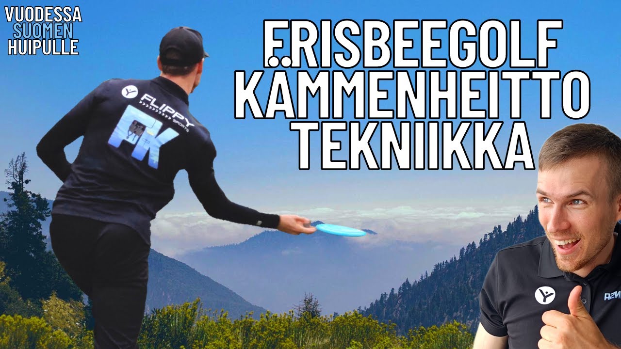 Näin heität kämmenellä yli 150m frisbeegolfissa ! VUODESSA SUOMEN HUIPULLE - Jakso 8