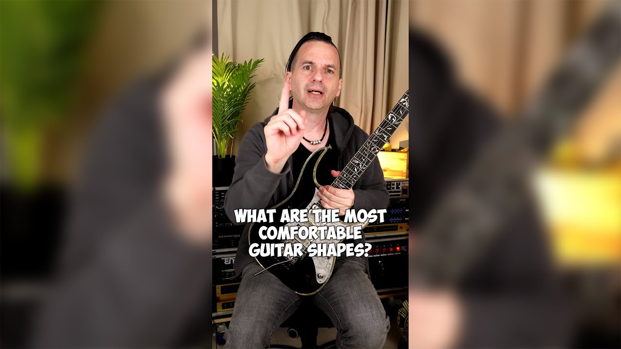 What are the most comfortable guitar shapes?