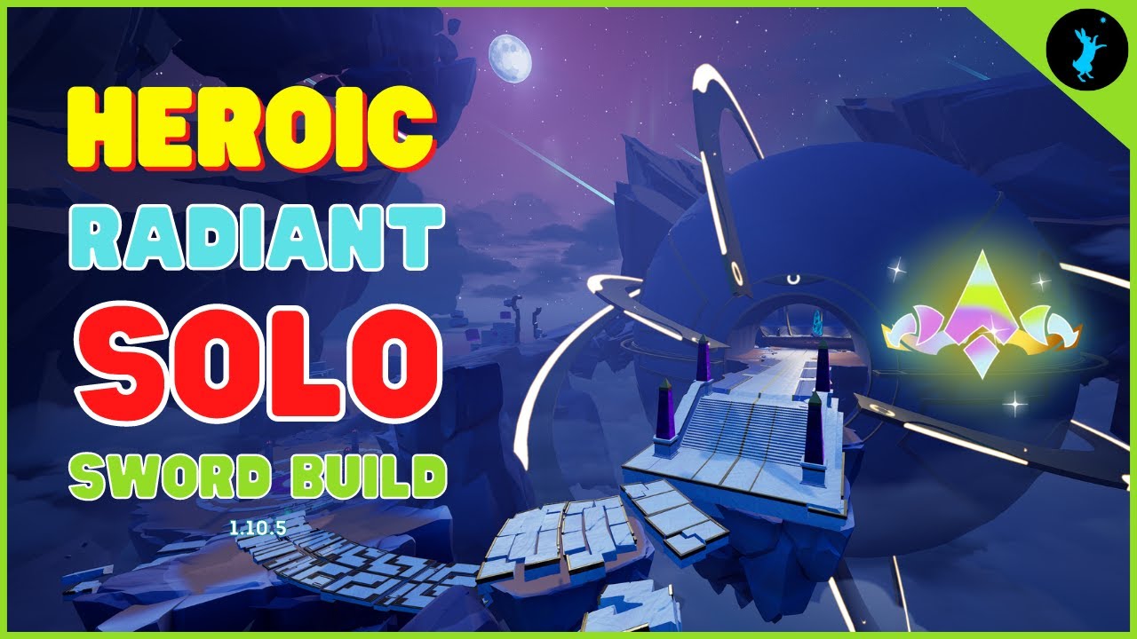 Dauntless Heroic Radiant Escalation - Solo | Sword builds 1.10.5