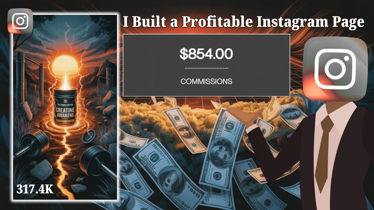 How I Built an Instagram Page in a Profitable Niche Using AI for Affiliate Marketing