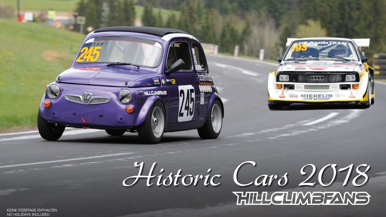 PURE SOUND - Historic Car Hill Climb Calendar 2018