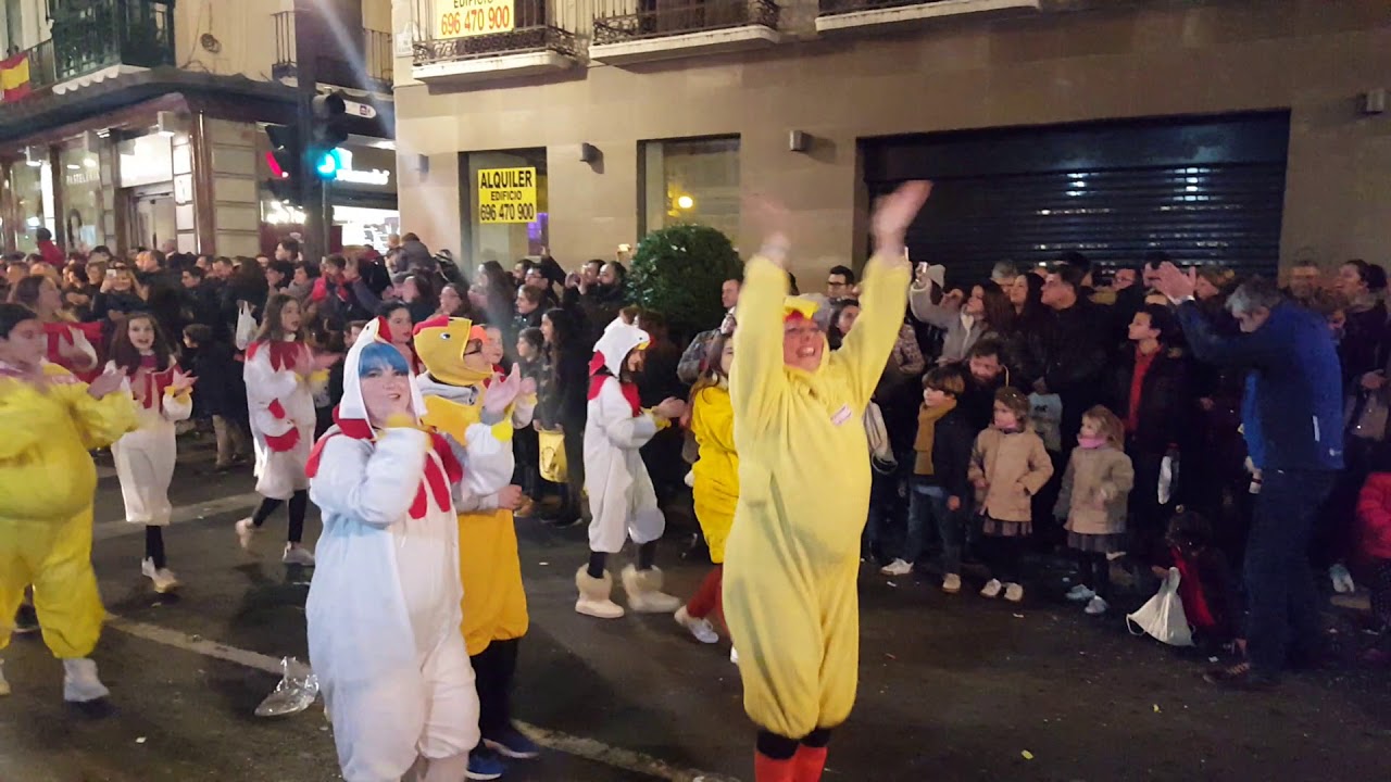 La gallina turuleca, cabalgata de los reyes. Granada.