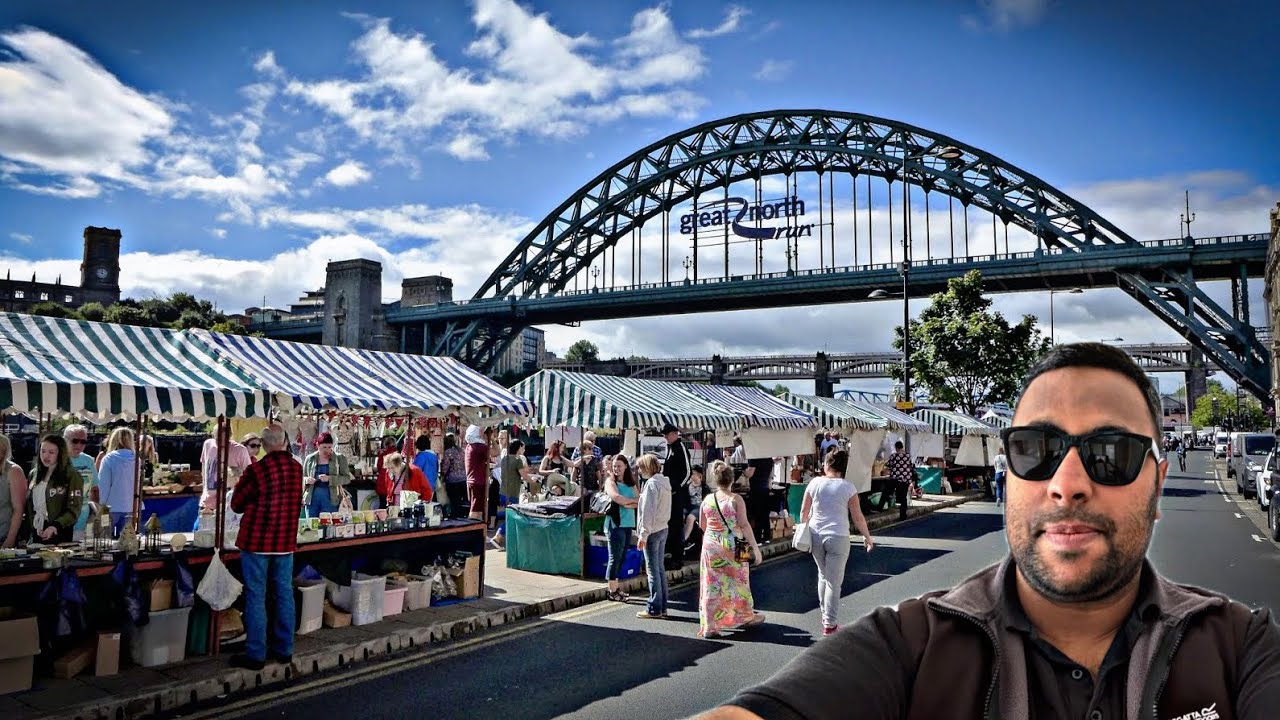 Newcastle’s WORLD FAMOUS Quayside Market In 2025!