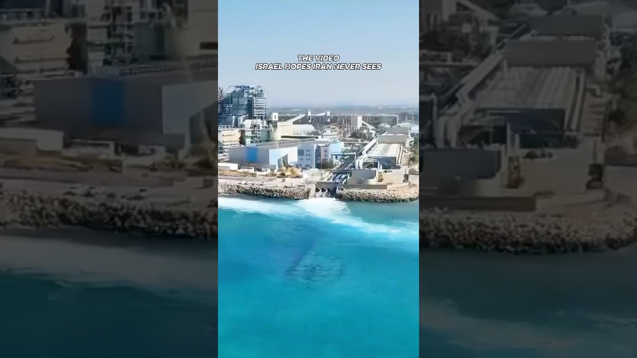 This Water System Is Israel&rsquo;s Lifeline&mdash;and Its Weakest Point #seawater #israel #desalination #iran
