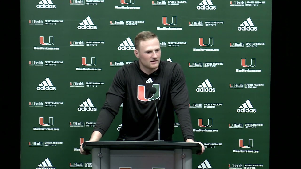 Tyler Van Dyke | Postgame Press Conference vs. Miami (Ohio) | 9.1.2023