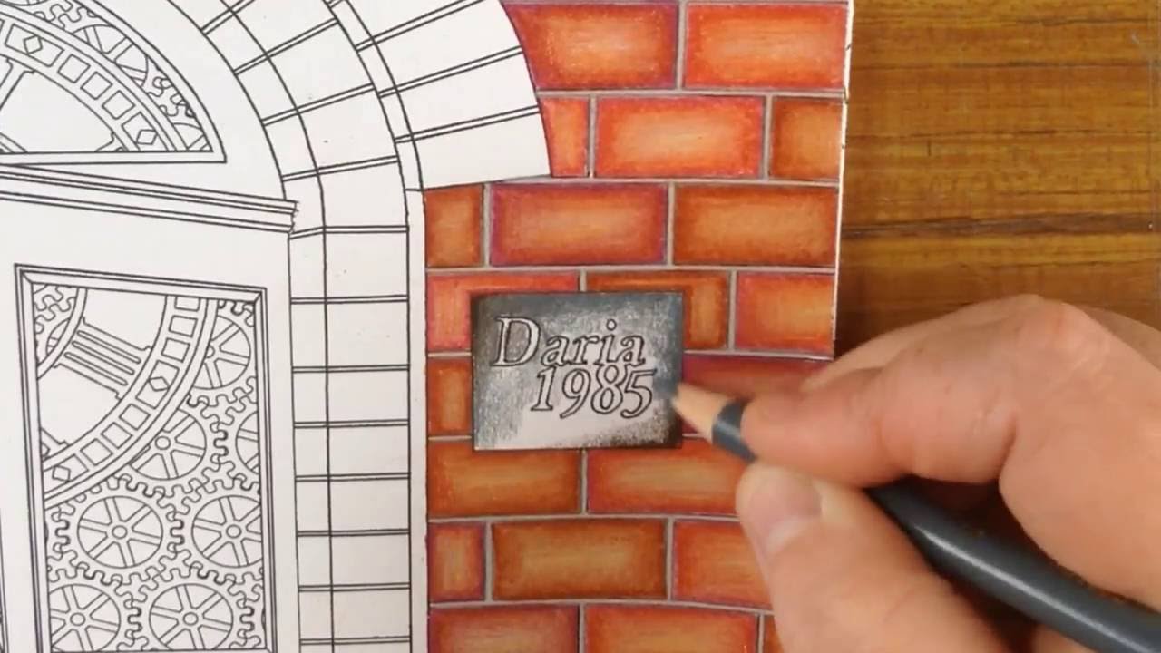 Tutorial part 1 - THE TIME GARDEN daria song - color with me