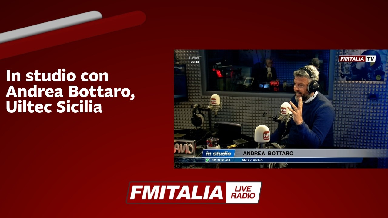 In studio con Andrea Bottaro, Uiltec Sicilia