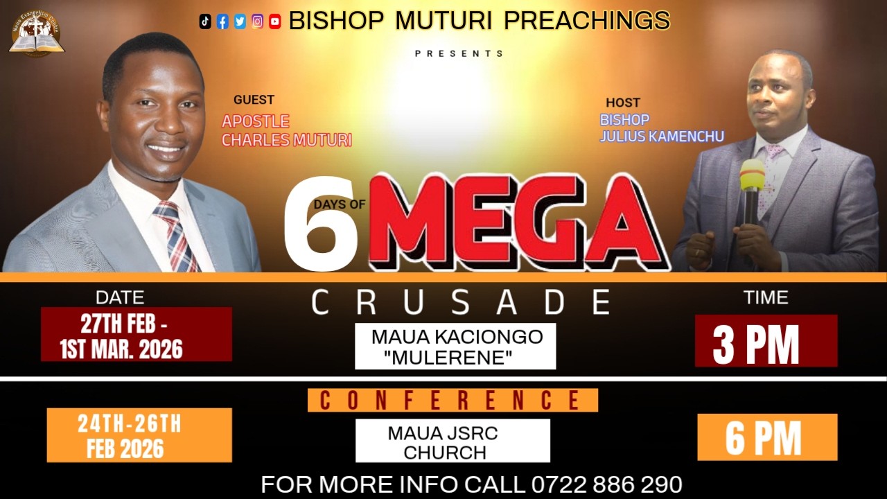 LUNCH HOUR SERVICE. //LIVE-JSRC MAUA//APOSTLE CHARLES MUTURI// 26.02.2026