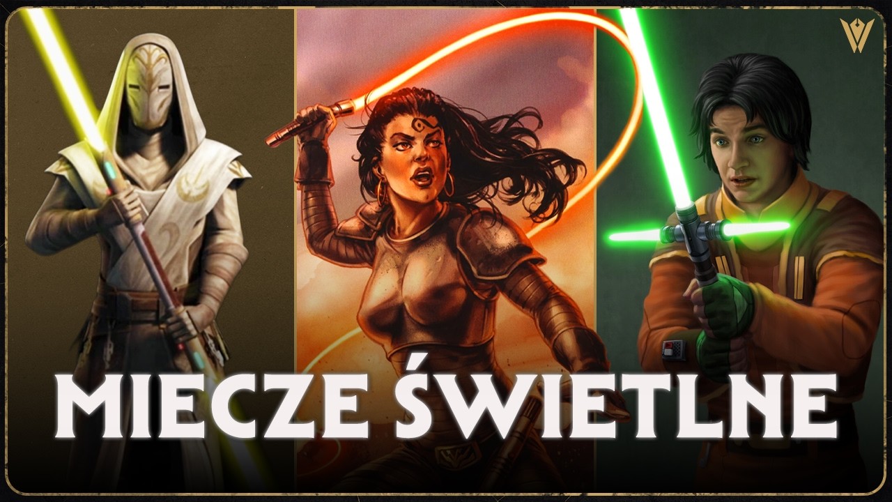 Wszystkie Rodzaje Mieczy Świetlnych w Star Wars