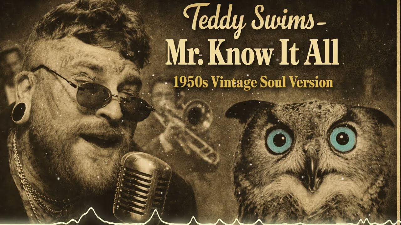 Teddy Swims &ndash; Mr. Know It All (1950s Vintage Soul Remix) 🔥BEST VERSION YOU MUST LISTEN! #soulmusic