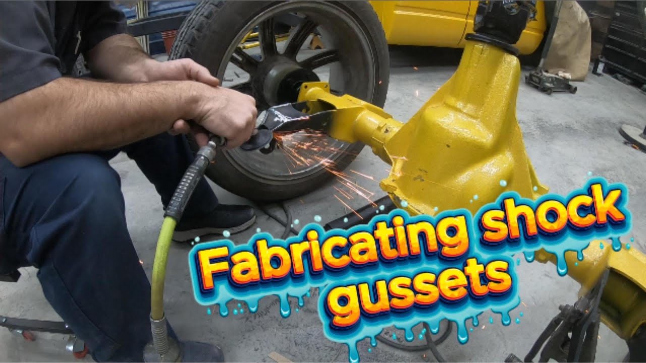 Изготовление усиливающих элементов заднего амортизатора на Blue Collar OBSession