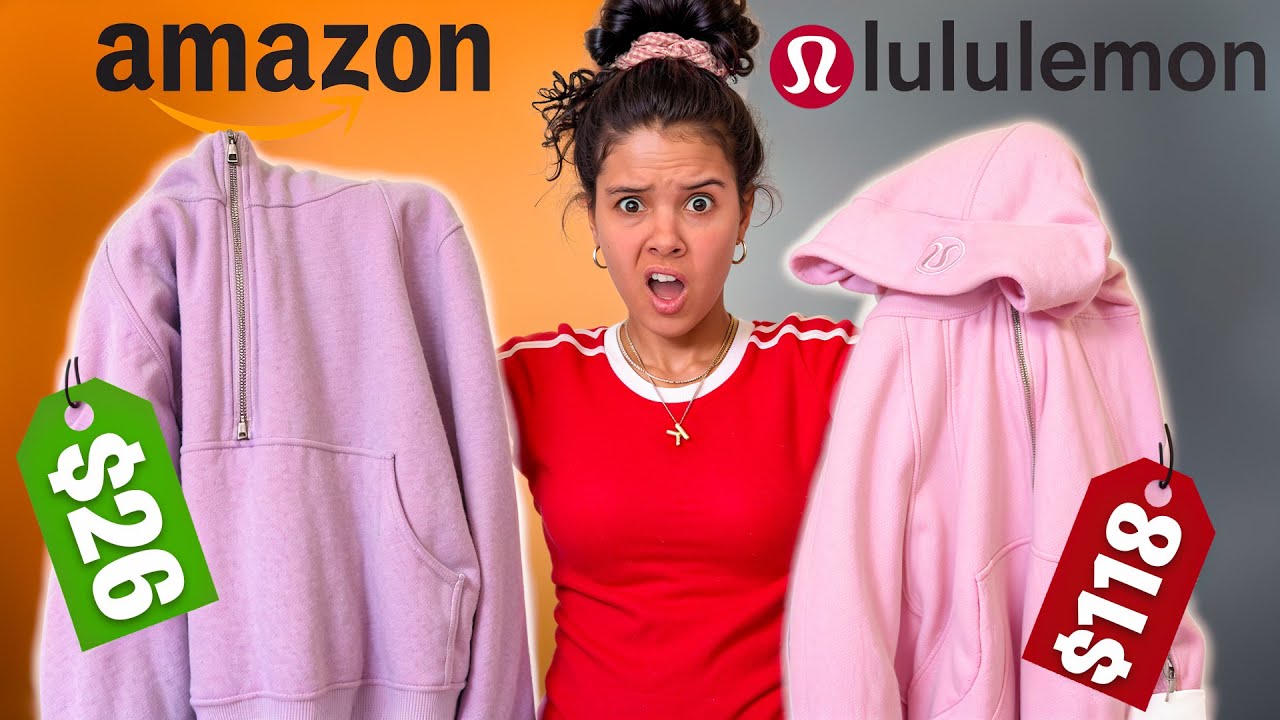 I Bought Lululemon vs SHOCKiNG Amazon DUPES!!