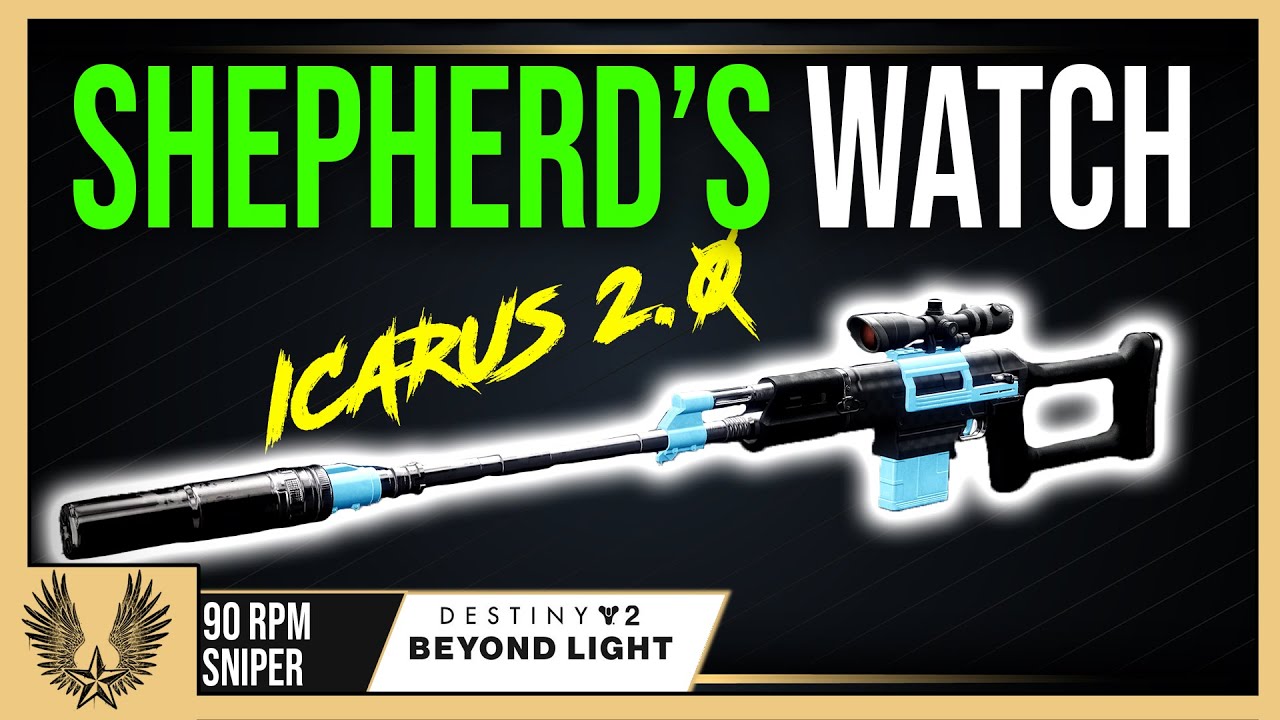 Destiny 2: Shepherd's Watch has a VERY rare and awesome perk combination, but it isn't for everyone