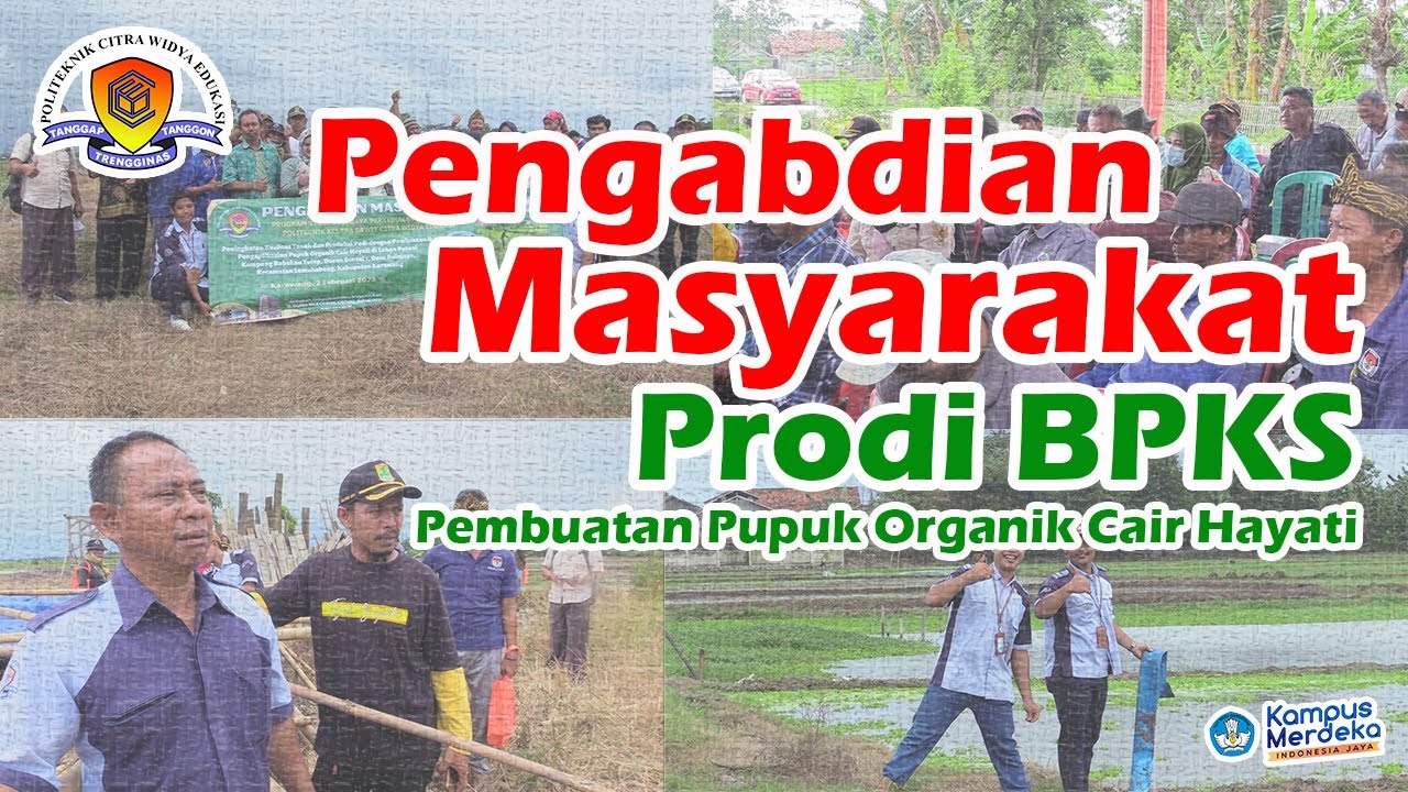 PEMBUATAN PUPUK ORGANIK CAIR HAYATI. 