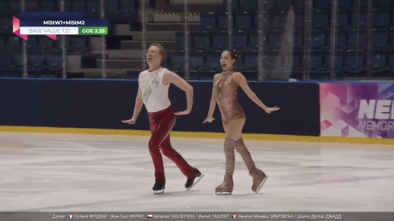 Yuka Orihara & Juho Pirinen RD Nepela Memorial 2025
