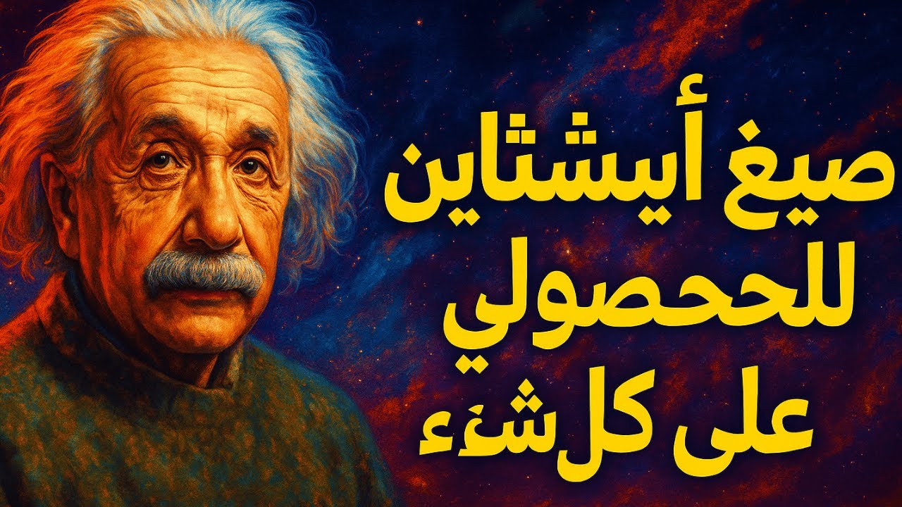 صيغة أينشتاين للحصول على كل شيء بدون مجهود — الحقيقة التي أخفوها