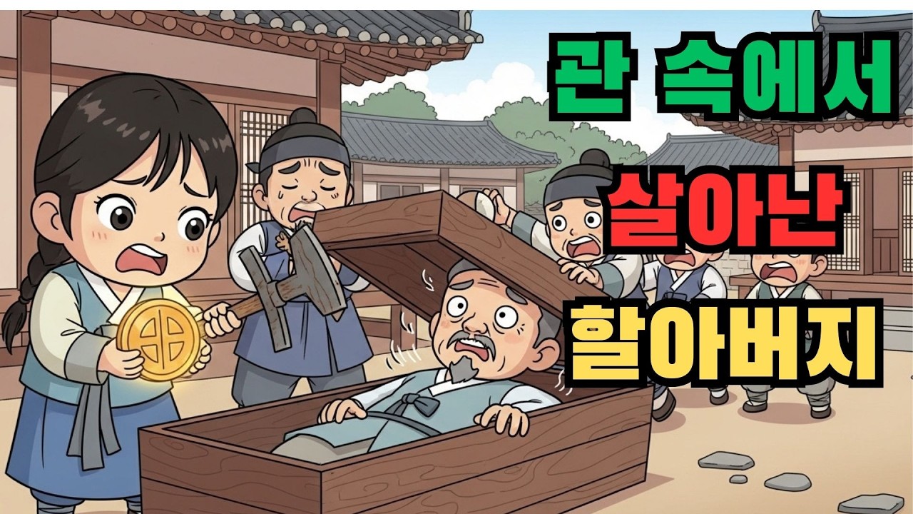 장례 직전 관을 뜯어버린 일곱 살 고아, 그 안에서 살아 나온 노인의 한마디 | 야담 옛날이야기 오디오북 전설 민담
