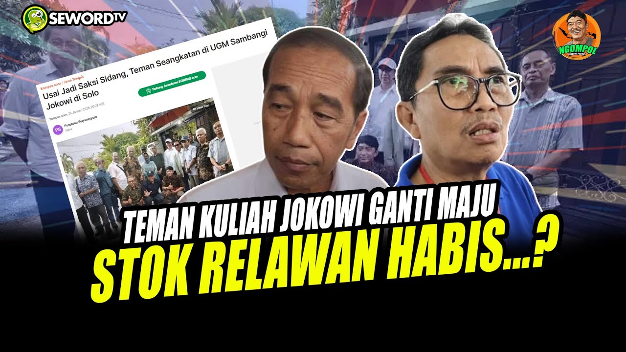 Begawan: PEMBELA JOKOWI SOAL IJAZAH HABIS, TERPAKSA TEMAN KULIAH YANG MAJU #1645