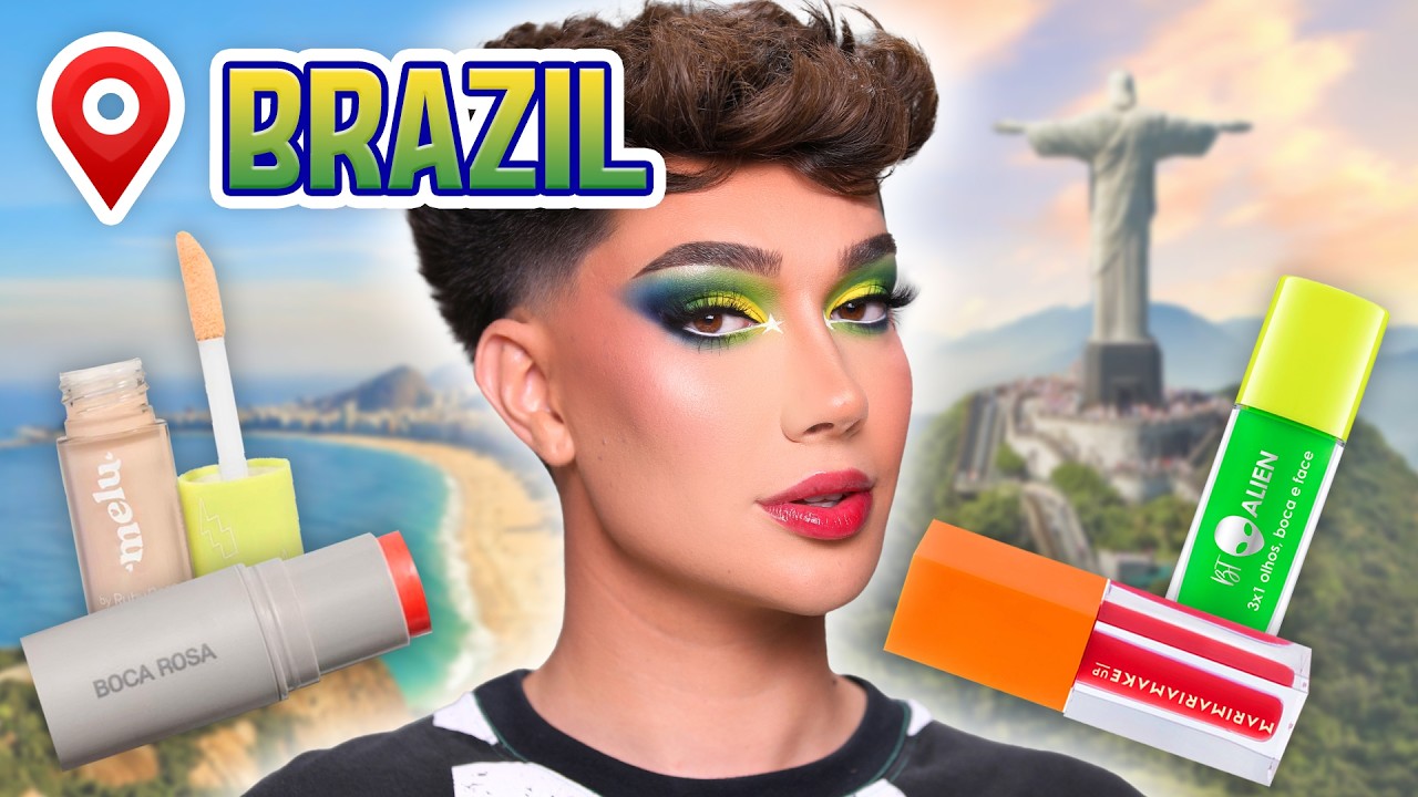 Пробуем полный макияж из Бразилии! 🇧🇷