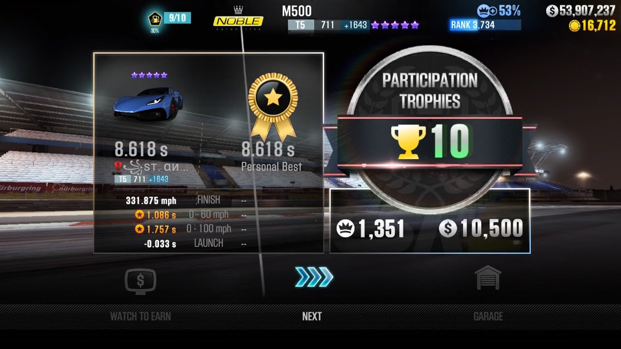 CSR2 DAY2 TOURNAMENT TOPPING BOARD🍻💪💪💪